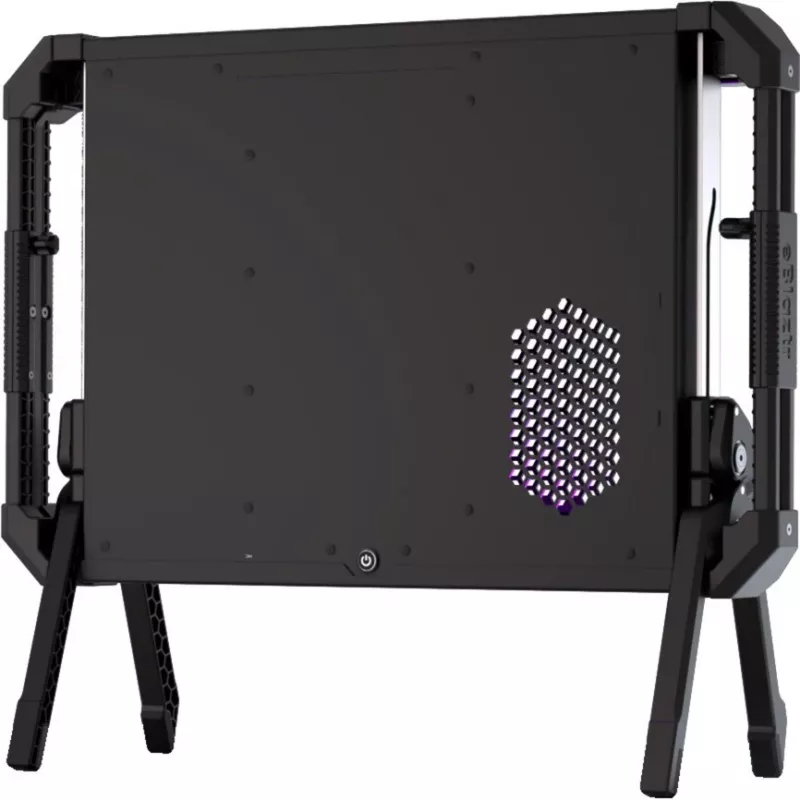 Eblaztr Tragbares PC-Gehäuse - Schwarz - PC-Gehäuse - Mini Tower - Schwarz