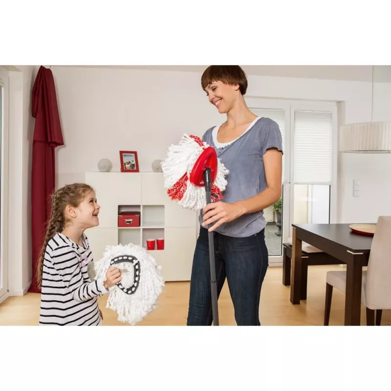 Wischmoppkopf Vileda Turbo 2in1 Rot Weiß