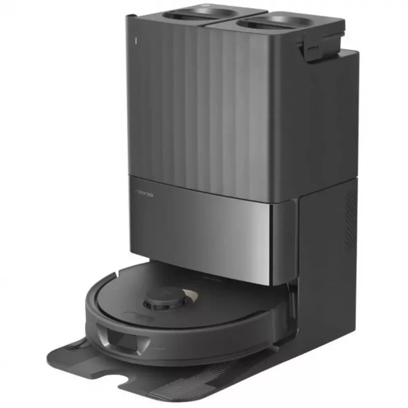 Roboter-Staubsauger Roborock Qrevo MaxV — 4200 Pa, 5200 mAh, 180 min Laufzeit, 0,33 l Staubbehälter, selbstentleerende Basis