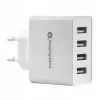 everActive Telefonladegerät SC400 mit 4x USB-Anschlüssen, 5A Gesamtausgang, weiß