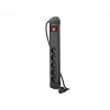 Steckdosenleiste LANBERG SP1 1,5 m – 5x PL-Steckdosen, Schwarz