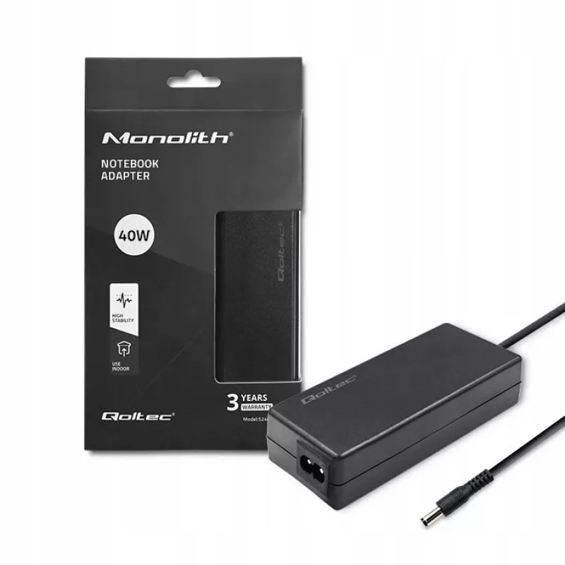 AC-Netzteil 40W 12V, 3,33A, 5,5x2,1