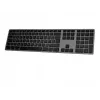 Kabellose Tastatur Matias FK418BTLB-UK — Aluminium, beleuchtet, Space Gray