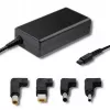Netzteil QOLTEC 51761 Indoor 65W AC/DC 220–240V 50–60Hz schwarz, 1,7-m-Kabel