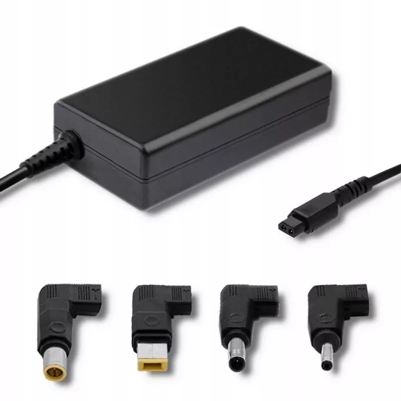 Netzteil QOLTEC 51761 Indoor 65W AC/DC 220–240V 50–60Hz schwarz, 1,7-m-Kabel