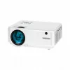 Standard-Throw-Projektor kruger & matz V-LED20 Full HD 1080p, LED, 1,4:1 Throw-Verhältnis, 15–150 Zoll Leinwand, Bluetooth, 3-W-Lautsprecher