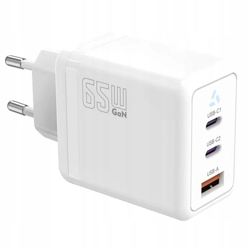 Ladegerät TB AZTBXUL3USB65WW — 65W USB-C Power Delivery mit 2 Anschlüssen (1x USB-C, 1x USB-A)