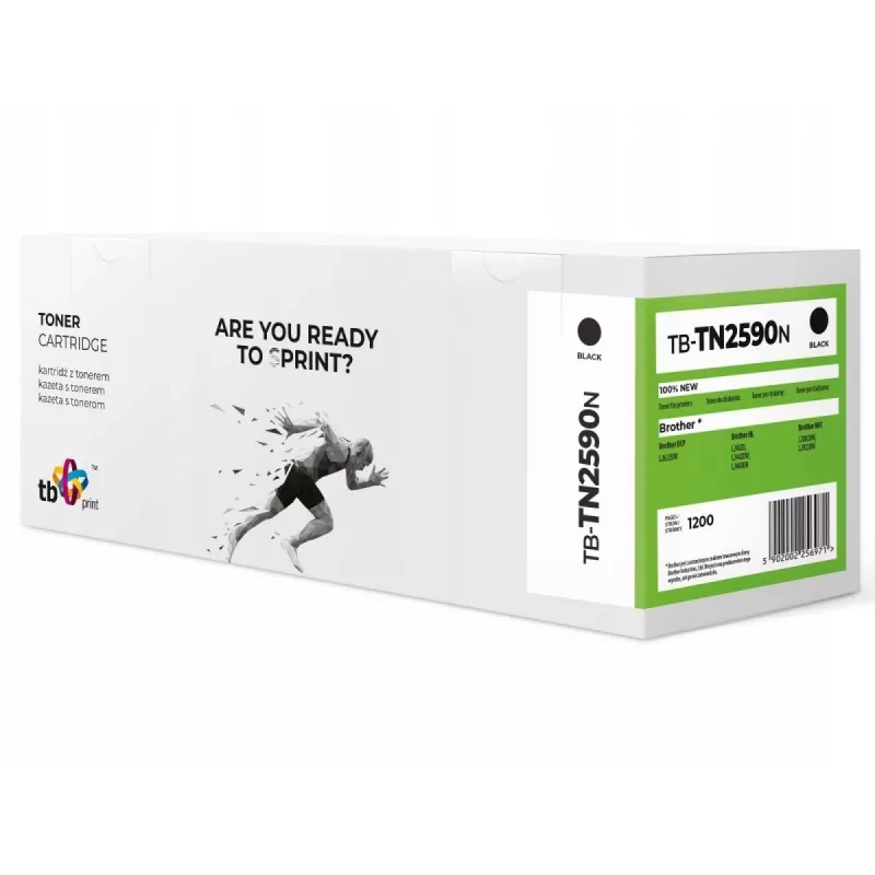 Toner für Brother TN2590 TB-TN2590N BK 100% neu