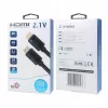 HDMI-Kabel v 2.1 Premium 3 m 8K Schwarz Für Spieler entwickelt