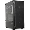 PC-Gehäuse IBOX LUPUS 27 Midi Tower ATX, gehärtetes Glas, RGB, 455×200×380 mm, unterstützt ATX, GPU bis zu 32 cm