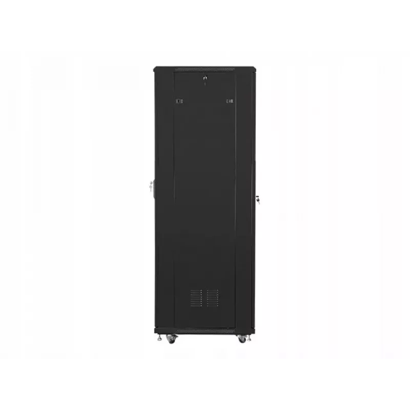Lanberg FF01-6842-12B Rack-Schrank 42U Standschrank Schwarz