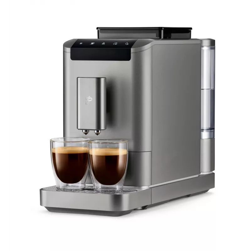 Kaffeemaschine Tchibo 1.8L Esperto2 Caffe Titansilber