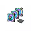 Thermaltake Ring Trio 14 ARGB 140mm Gehäuselüfter - 3er-Pack