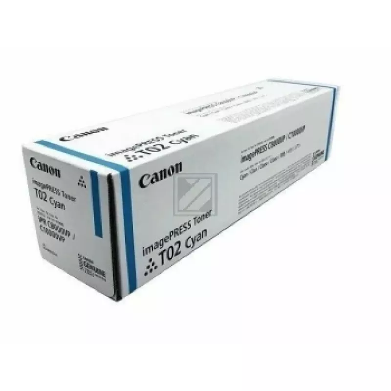 Toner Canon Toner T02 8530B001 bis zu 43.000 Seiten Cyan