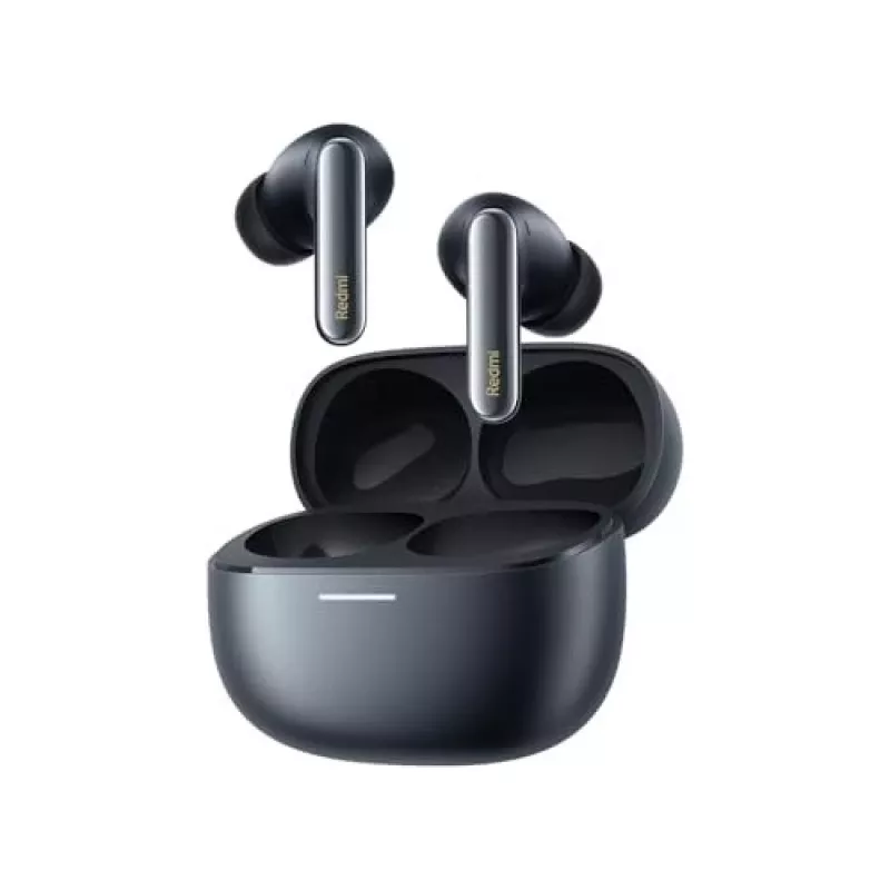 Headset Xiaomi Buds 6 Pro — binaurale In-Ear-Kopfhörer, kabellos, Bluetooth 5.3, ANC, IP54, 36 h mit Case, kabelloses Laden, USB-C, Space Black