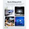 DisplayPort 1.2 auf HDMI Adapterkabel 1.4 4K @ 30Hz / Ultra High Speed HDMI Kabel / vergoldeter Stecker für einwandfreie Signalübertragung / Laptop