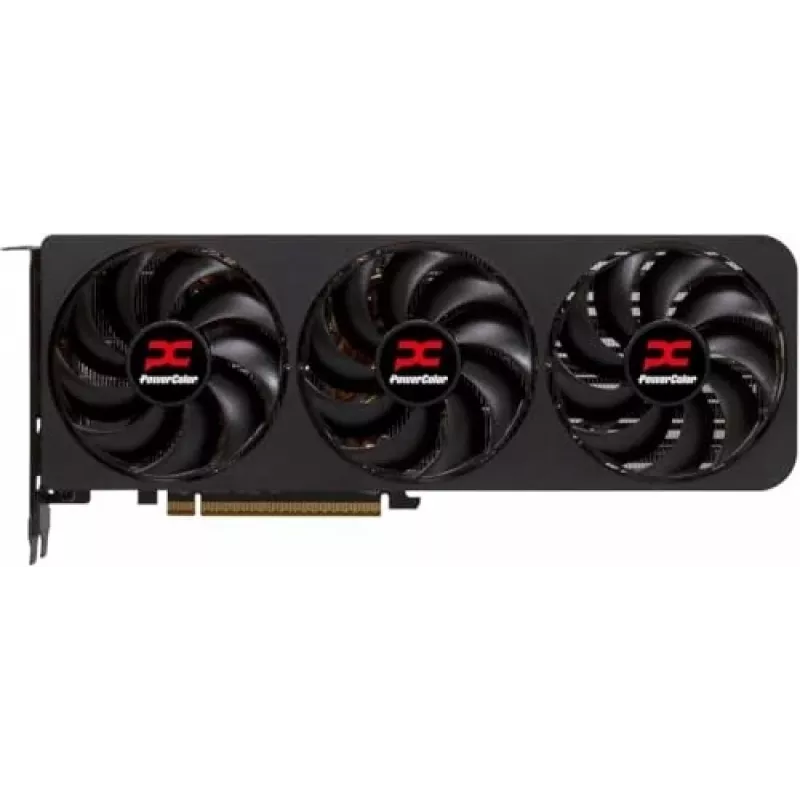 Grafikkarte LeistungFarbe Radeon RX 9070 XT 16 GB GDDR6, PCIe x16 5.0, 256-bit, 289 mm, 3-Lüfter