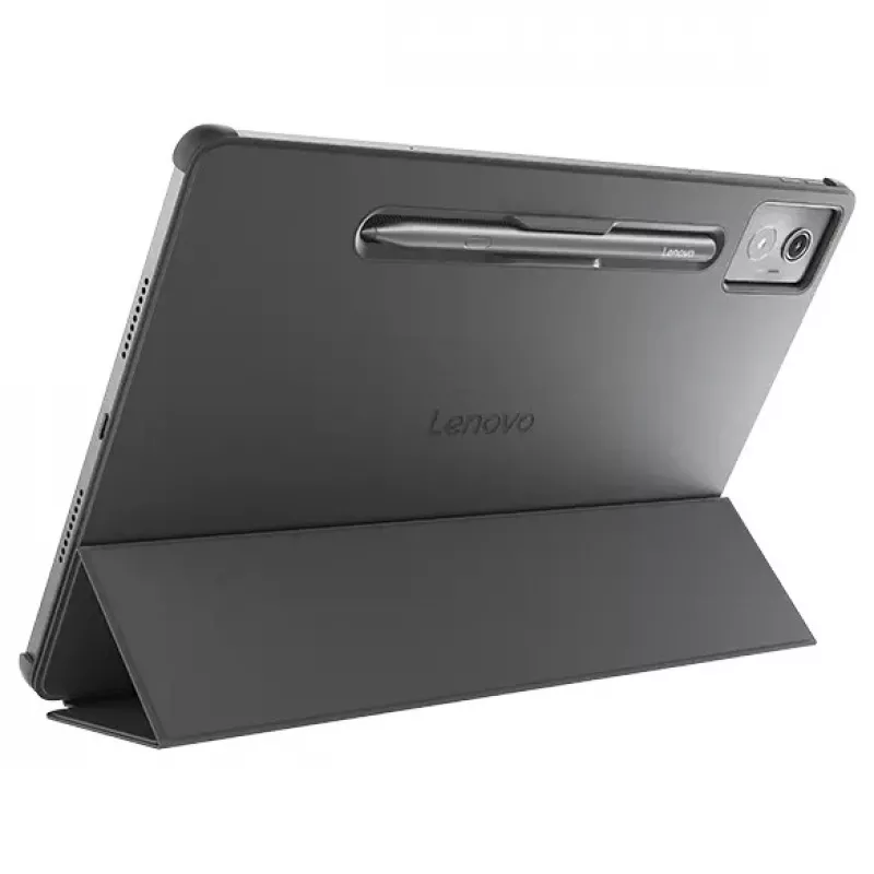 Folio-Hülle für Tablet Lenovo ZG38C05980 — passend für 12,7 Zoll (32,3 cm), grau, Polycarbonat/TPU