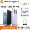 Xiaomi Redmi Note 14 Pro 4G Smartphone 8 GB RAM 256 GB, 6,67" AMOLED, 200 MP, 5500 mAh, Hybrid-Dual-SIM, Android 14, Ozeanblau