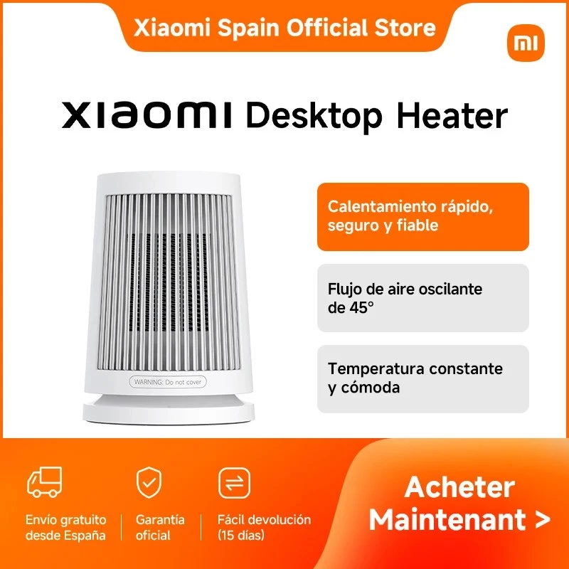 Elektrischer Ventilator-Raumheizer Xiaomi Desktop Heater BHR8940EU