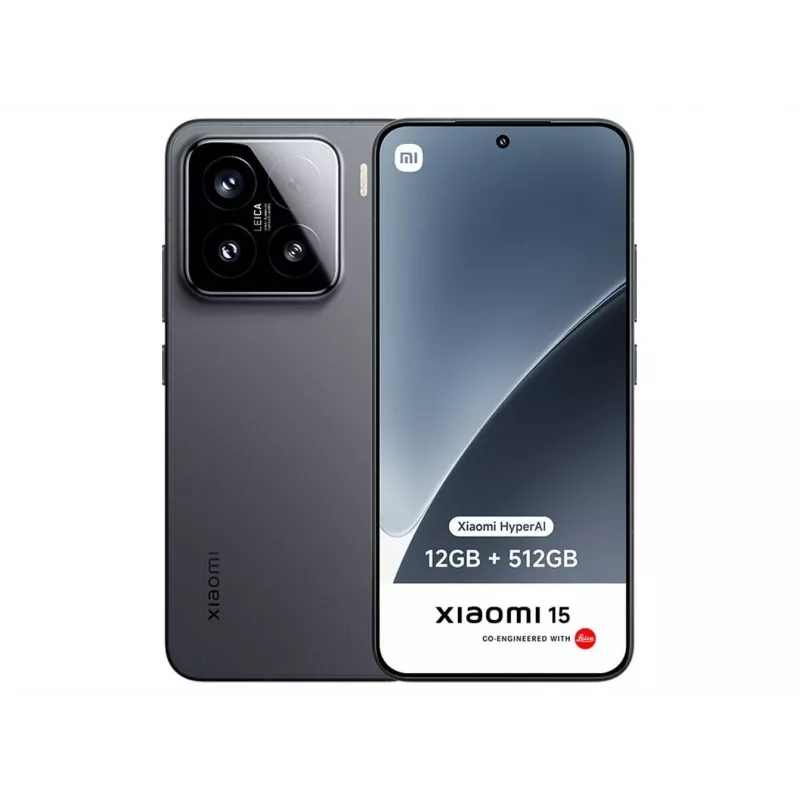 Xiaomi 15 16,1 cm (6,36 inch) 12 GB 512 GB 5240 mAh Schwarz