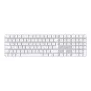 Apple Magic Tastatur Universal USB + Bluetooth QWERTY Dänisch Weiß