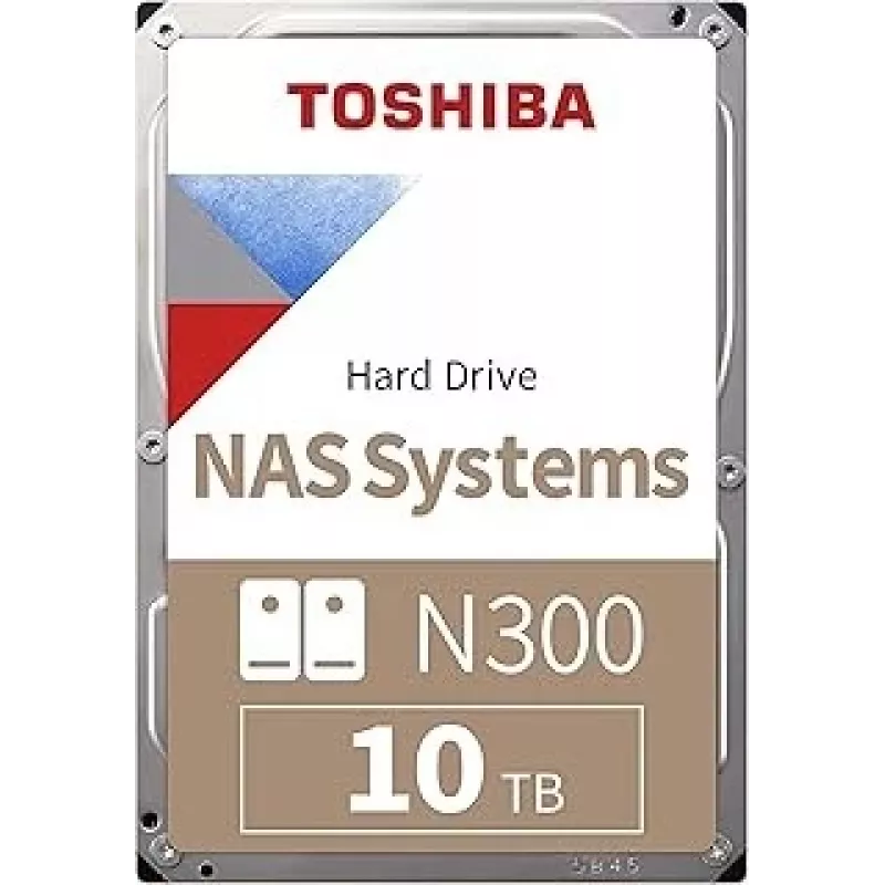Toshiba N300 interne Festplatte 10 TB 7200 RPM 512 MB 3,5 Zoll Seria