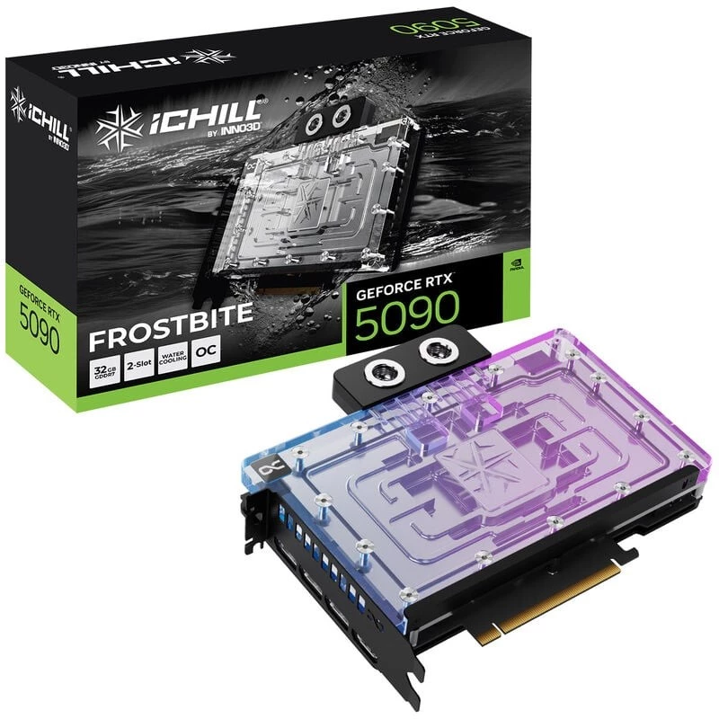 INNO3D GeForce RTX 5090 iCHILL Frostbite 32GB GDDR7 Grafikkarte