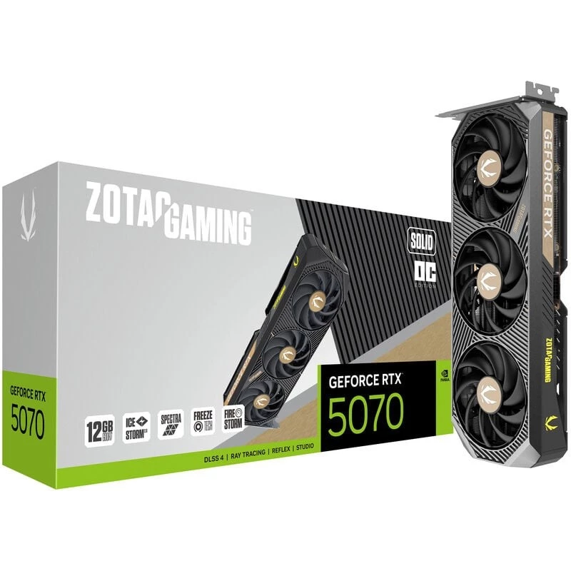 Grafikkarte Zotac GAMING GeForce RTX 5070 SOLID OC