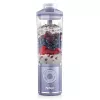 Tragbarer Mixer Ninja BC251EULD — 0,57-L-Behälter, Akku 11,1 V, Edelstahlmesser, lavendelfarben/transparent