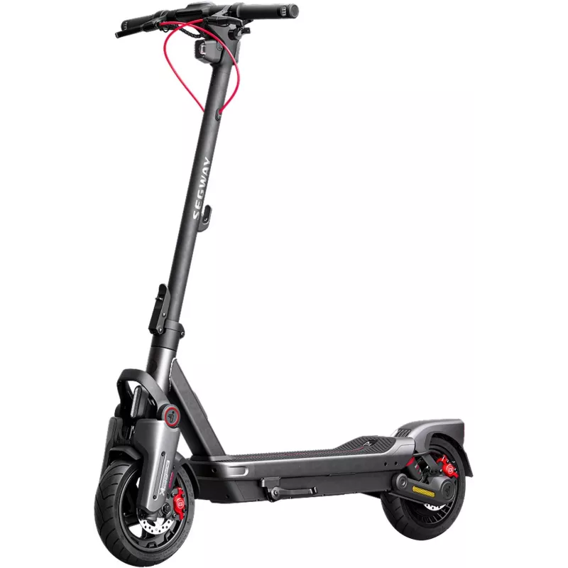 Klassischer Roller Segway Ninebot MAX G3 D Schwarz Grau Rot