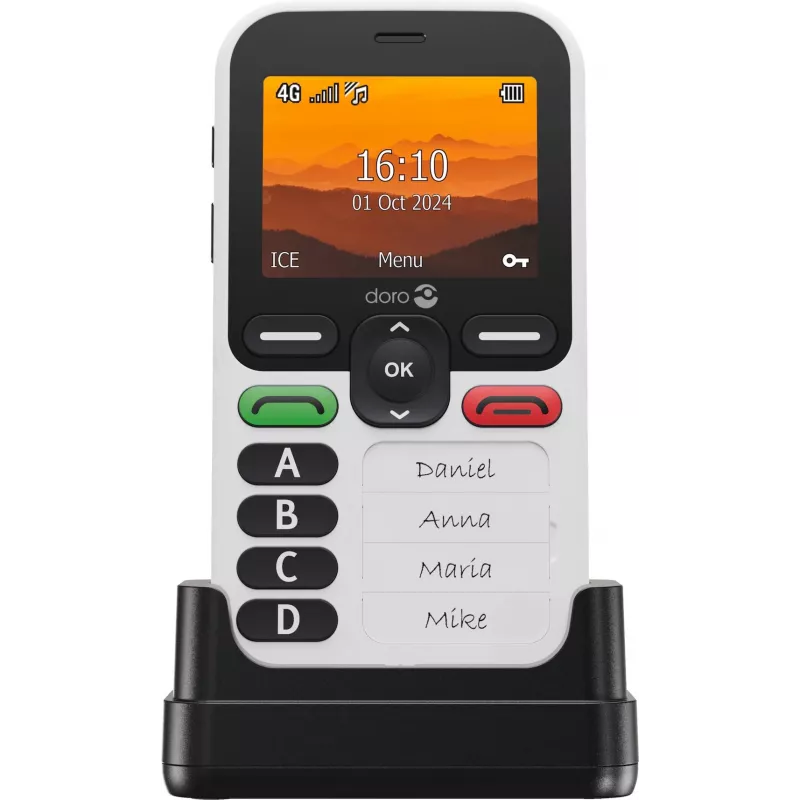 Smartphone Doro Leva X10 2,4 Zoll 1150 mAh Graphit