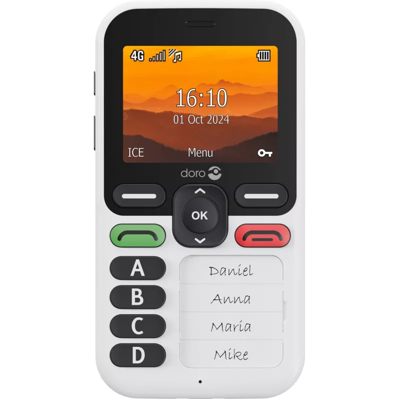 Smartphone Doro Leva X10 2,4 Zoll 1150 mAh Graphit
