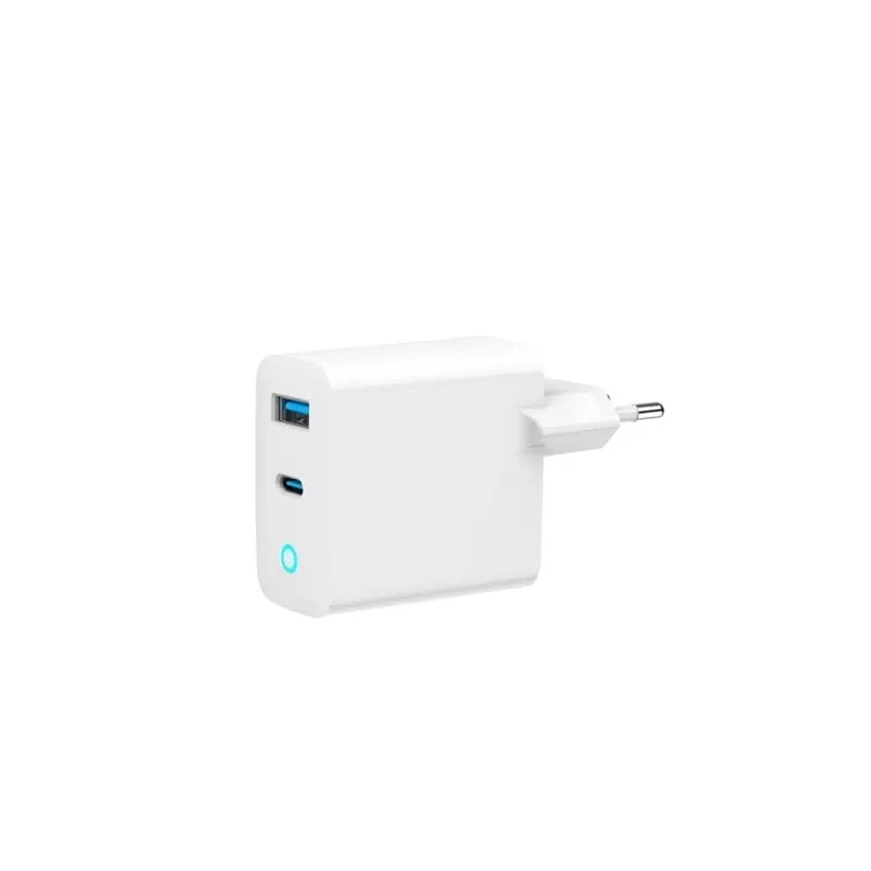 Gembird TA-UC-PDQC65L-W-01 Ladegerät für Mobilgeräte Universal Weiß AC Schnellladen Indoor