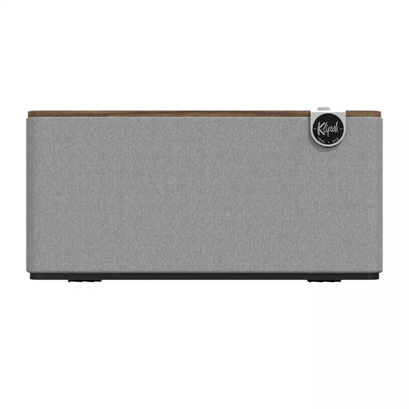 Klipsch the Three Plus Premium Bluetooth Lautsprechersystem Walnuss USB RCA...