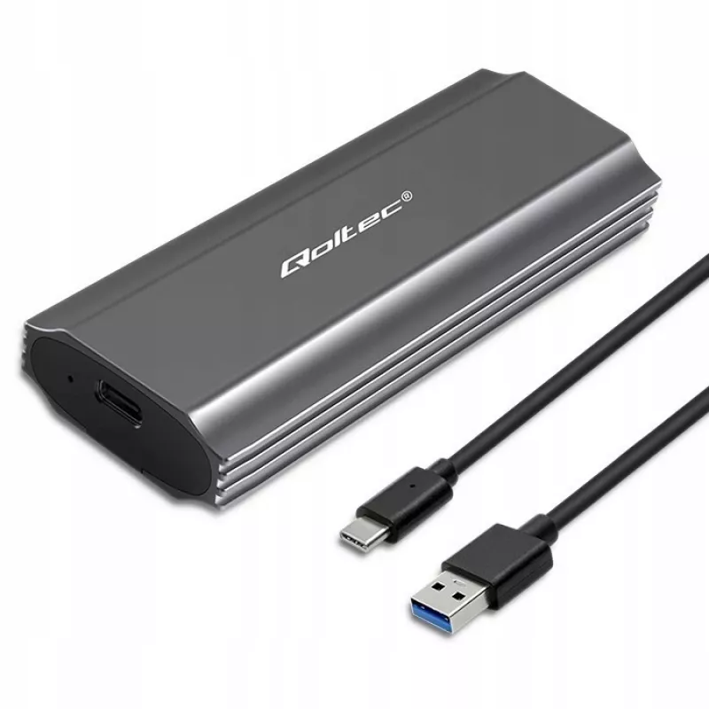 Obudowa | kieszeñ NV2271 na dysk M.2 SSD | SATA | NVMe | USB-C | 2TB