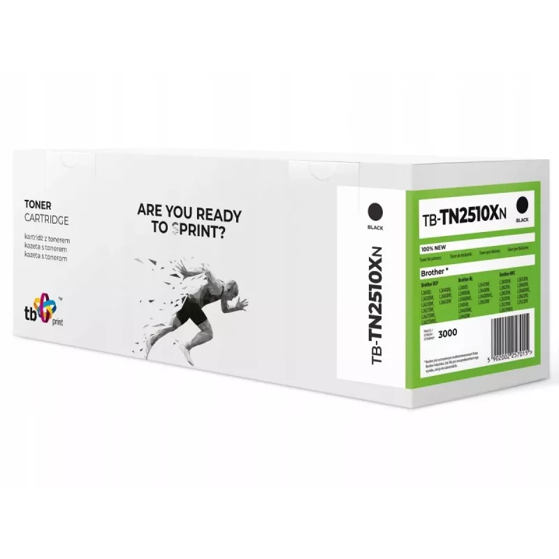 Toner für Brother TN2510XL TB-TN2510XN BK 100% neu