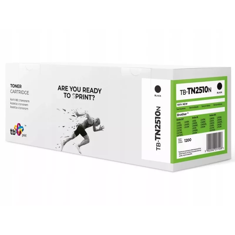 Toner für Brother TN2510 TB-TN2510N BK 100% new