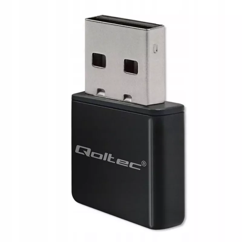 Wi‑Fi-USB-Adapter QOLTEC NANO 56986 — Mini-N, USB 2.0, 802.11n