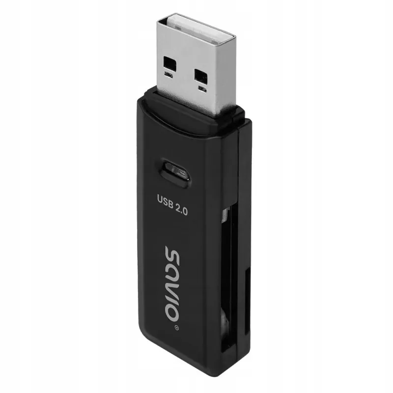 SD-Kartenleser, USB 2.0, 480 Mbit/s, AK-63 Savio SAVAK-63