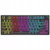 Gaming-Tastatur Savio SAVGK-PHENIX RED PUDDING mechanisch RGB Wireless