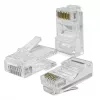 Modularer RJ45-Stecker QOLTEC 54552 CAT6 UTP, 100er-Pack
