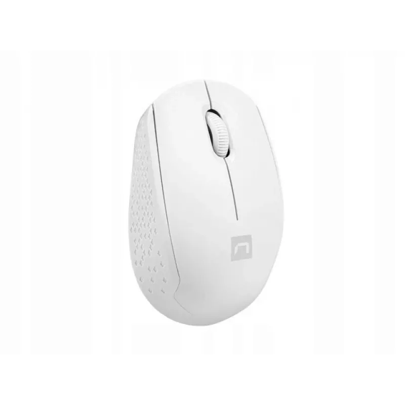 NATEC Wireless mouse Stork 1600DPI optical white