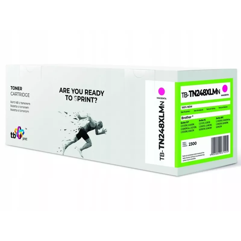 Toner für Brother TN248XLM TB-TN248XLMN 100% neu Magenta