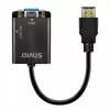 Adapter HDMI-VGA mit Audio AK-76 Savio SAVAK-76