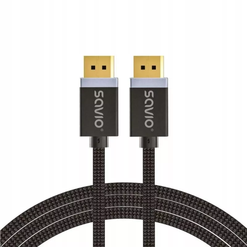 DisplayPort-Kabel Savio CL-165 1 m Schwarz
