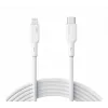 CB-SCL2 Weißes Silikonkabel Lightning-USB-C USB Power Delivery USB-PD