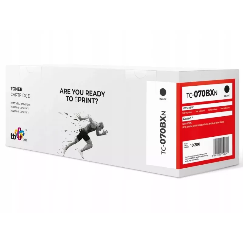 Toner für Canon MF461 CRG070H TC-070BXN Schwarz 100%