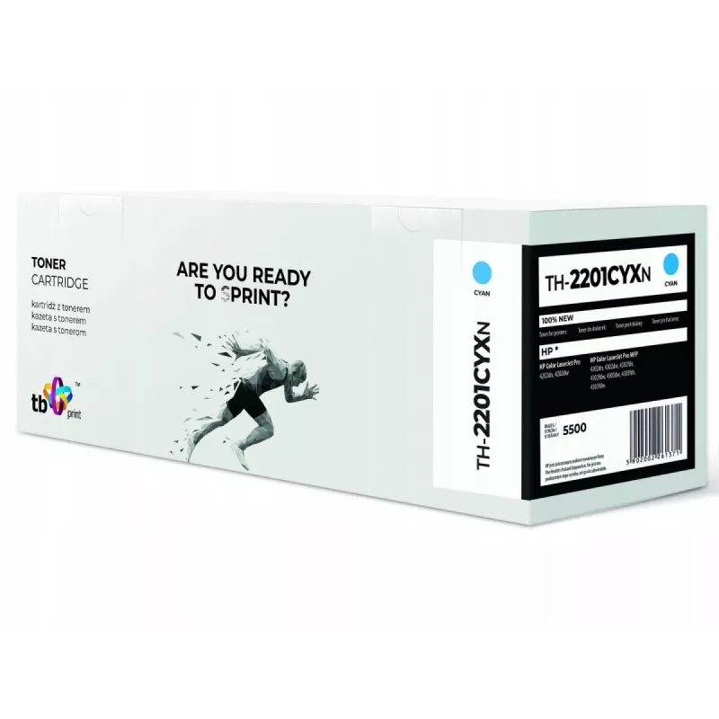 Toner für HP Color LaserJet Pro 4202 W2201X TH-2200CYXN 100% neu Cyan
