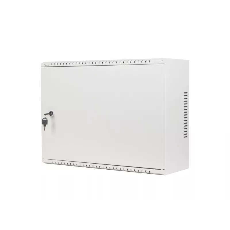 Lanberg 19 inch Rack-Schrank 4U+3U 540x200mm, Niedrigprofil, Wandmontage, Grau